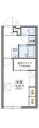 レオパレスコーポモリの物件間取画像